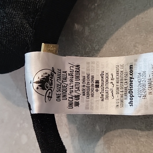 NWT plush Disney Ears Jasmine inspired Mickey Ears plush headband - Picture 6 of 7